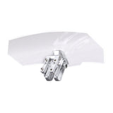Maxbell Airflow Adjustable Windscreen Extension Spoiler Wind Deflector for Motorbike