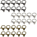 Maxbell 30 Pieces Wholesale Lobster Clasp Large Handmade Accessory Clips Necklace Key Chain DIY Jewelry Findings - Antique Silver & Bronze & Black