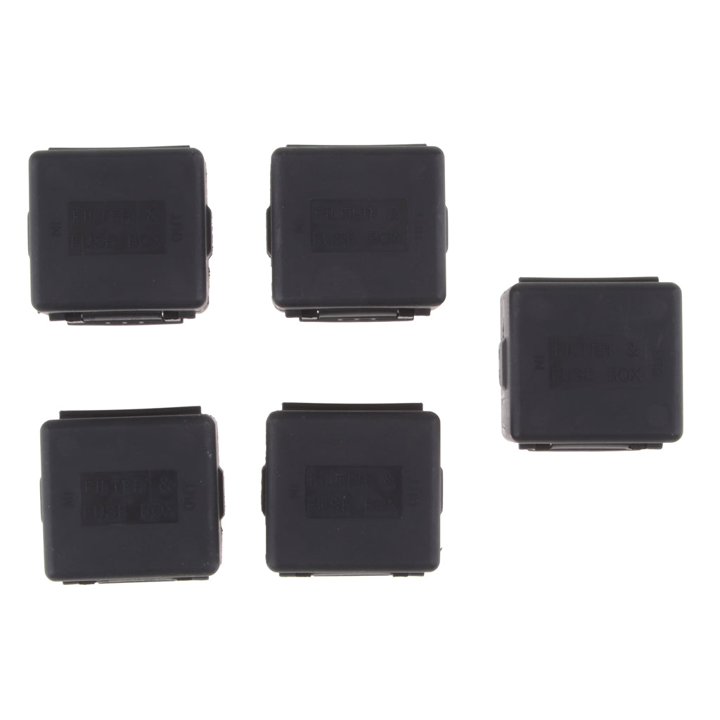 Maxbell 5Piece Automotive Sound Filter & Fuse Box Protect for Automotive 42*26-38mm