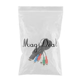 Maxbell HD TV Component RCA Audio Video AV Cable Cord Plug For Sony Playstation PS1 PS2 PS3 Console