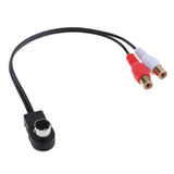 Maxbell Auto Car Aux Cable For Alpine KCA-121B JVC Sound Receiver To RCA Adapter