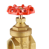 Maxbell Solid DN20 Brass Gate Valve Water Air Pipe Hose Valve Pipe Fitting Mpa: 1.6Mpa