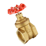 Maxbell Solid DN20 Brass Gate Valve Water Air Pipe Hose Valve Pipe Fitting Mpa: 1.6Mpa