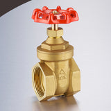 Maxbell Solid DN20 Brass Gate Valve Water Air Pipe Hose Valve Pipe Fitting Mpa: 1.6Mpa