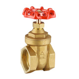 Maxbell Solid DN20 Brass Gate Valve Water Air Pipe Hose Valve Pipe Fitting Mpa: 1.6Mpa