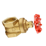 Maxbell Solid DN20 Brass Gate Valve Water Air Pipe Hose Valve Pipe Fitting Mpa: 1.6Mpa