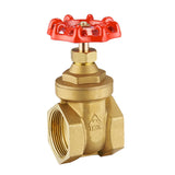 Maxbell Solid DN20 Brass Gate Valve Water Air Pipe Hose Valve Pipe Fitting Mpa: 1.6Mpa