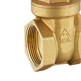 Maxbell Solid DN20 Brass Gate Valve Water Air Pipe Hose Valve Pipe Fitting Mpa: 1.6Mpa