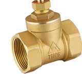 Maxbell G1/2'' DN15 Brass Gate Valve Water Air Pipe Hose Valve Pipe Fitting