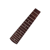 Maxbell Rosewood Fretboard Guitar Fingerboard for 15 frets 4 String Guitar Ukulele Parts