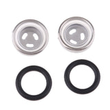 Maxbell Unviersal Motorcycle Brake Master Cylinder Reservoir Sight Mirror Gasket Replacement - 12mm