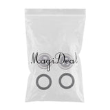 Maxbell Unviersal Motorcycle Brake Master Cylinder Reservoir Sight Mirror Gasket Replacement - 12mm