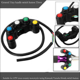 Maxbell Universal Waterproof 22mm 7/8'' Handlebar Push Button Switch On/Off