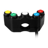Maxbell Universal Waterproof 22mm 7/8'' Handlebar Push Button Switch On/Off