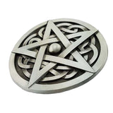 Maxbell Novelty Western Celtic Hexagram Belt Buckle Fashion Clothing Jeans Jewelry for Boys Mens