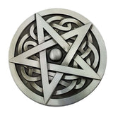 Maxbell Novelty Western Celtic Hexagram Belt Buckle Fashion Clothing Jeans Jewelry for Boys Mens