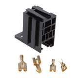 Maxbell 12V 4 Pin 30 Amp Automotive Relay Socket Holders Mounting Base With Terminals for Car Van Truck