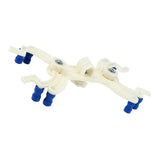 Maxbell Plastic Double Buret Clamp For Lab Titration Stand Kit Stable And Durable