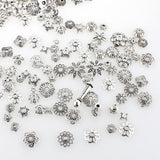 Maxbell Assorted Pack Flower Bead Caps for Jewelry Making Necklace Bracelet Findings