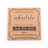 Maxbell White Nylon Ukulele Strings for 21'' 23'' 26'' Ukulele Guitar Parts Accessories