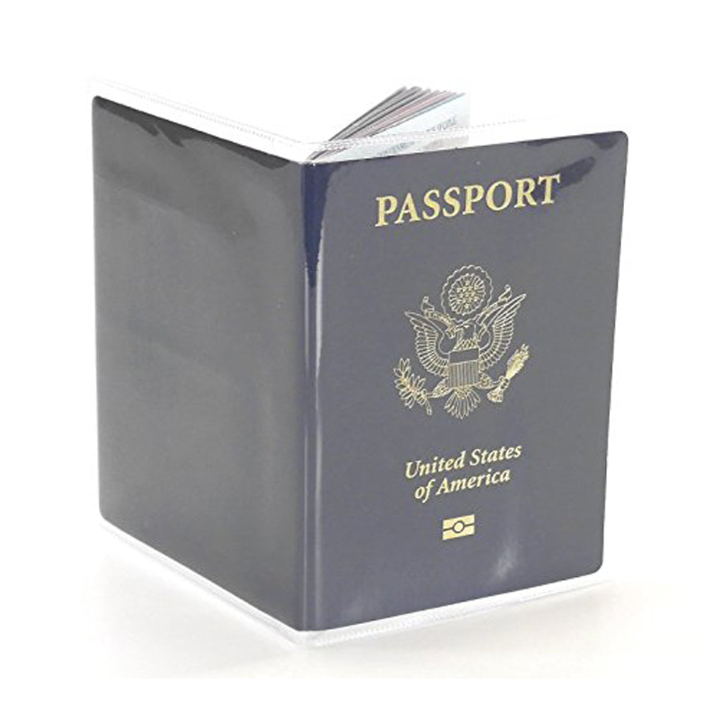 Maxbell Transparent Passport Cover Case Coverage of Passport Transparent Protector