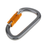 Maxbell 28KN Pro Rock Climbing Tree Rigging Carabiner Hook Rappelling Equipment Gear