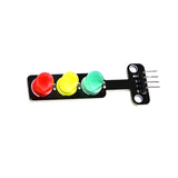 Maxbell High-quality 5V Traffic Light LED Display Module Compatible with Arduino