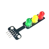 Maxbell High-quality 5V Traffic Light LED Display Module Compatible with Arduino