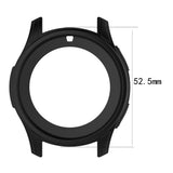 Maxbell Protective Silicone Case Holder For Samsung Galaxy Gear S3 Frontier /46mm Black