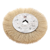 Maxbell Brass-coated Wire Wheel Brush with 32mm Arbor Hole Metal Rust/Dust/Paint Remover