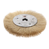 Maxbell Brass-coated Wire Wheel Brush with 32mm Arbor Hole Metal Rust/Dust/Paint Remover