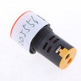 Maxbell AD16-22DS 22mm Mounting 220V 20mA Energy Saving Yellow LED Indicator Light