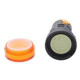 Maxbell AD16-22DS 22mm Mounting 220V 20mA Energy Saving Yellow LED Indicator Light