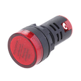 Maxbell AD16-22DS 22mm Mounting 220V 20mA Energy Saving Red LED Indicator Light