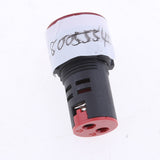 Maxbell AD16-22DS 22mm Mounting 220V 20mA Energy Saving Red LED Indicator Light