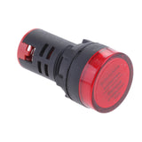 Maxbell AD16-22DS 22mm Mounting 220V 20mA Energy Saving Red LED Indicator Light