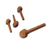 Maxbell 4 Pieces Jujube Wood Violin Tuning Pegs Replacement Parts for Violinist 2.48x0.83x0.43inch