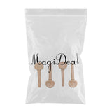 Maxbell 4 Pieces Jujube Wood Violin Tuning Pegs Replacement Parts for Violinist 2.48x0.83x0.43inch