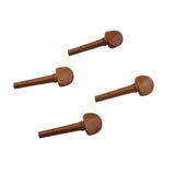 Maxbell 4 Pieces Jujube Wood Violin Tuning Pegs Replacement Parts for Violinist 2.48x0.83x0.43inch