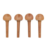 Maxbell 4 Pieces Jujube Wood Violin Tuning Pegs Replacement Parts for Violinist 2.48x0.83x0.43inch