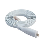 Maxbell 1.8 Meters Network Router Type C To Serial Console Cable Wire for Laptops Desktops PC