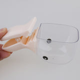 Maxbell 2Pcs Pet Food Scoop With Clip Cute Cartoon Duck Shape Scoop For Dog Cat