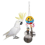 Maxbell Parrot Chew Toy Pet Bird Toys Hanging Swing Cage Toys For Parrots Bird