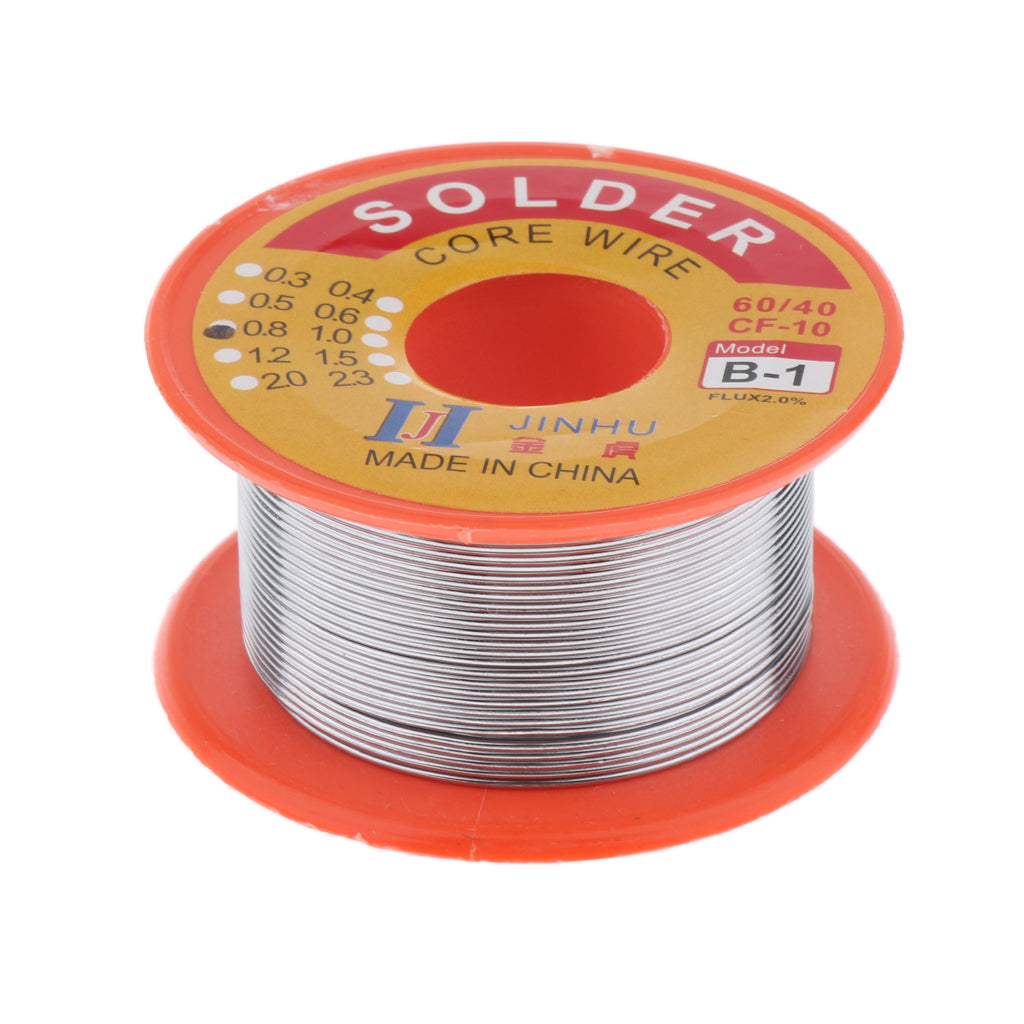 Maxbell Tin Lead Rosin Core Solder Wire for Electrical Soldering and DIYS (0.8mm 50g)