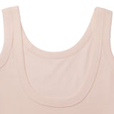 Maxbell Women's Long Slim Tank Top Vest Solid Casual Backless Camisole T-shirt Tee Pink