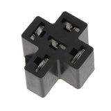 Maxbell 40A 5Pin Relay Connector PC Board Mount Micro Relay Socket PCB Thermoplastic Relay