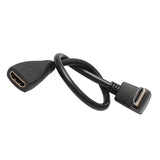 Maxbell High Speed HDMI Extension Cable A Female to 90Degree Up Angle A Male Cable