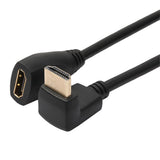 Maxbell High Speed HDMI Extension Cable A Female to 90Degree Up Angle A Male Cable