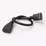 Maxbell High Speed HDMI Extension Cable A Female to 90Degree Up Angle A Male Cable