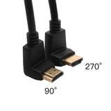 Maxbell High Speed HDMI Extension Cable A Female to 90Degree Up Angle A Male Cable